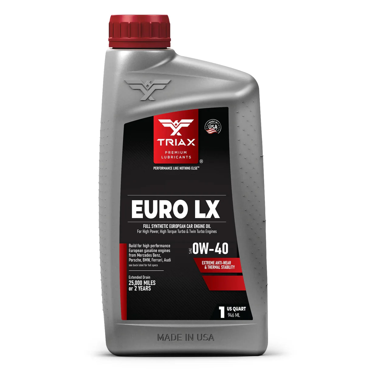 ULEI MOTOR TRIAX Euro LX 0W-40 Full Synthetic/ Benzina | BMW LL-01 | MB 229.5 / 4,73 lt