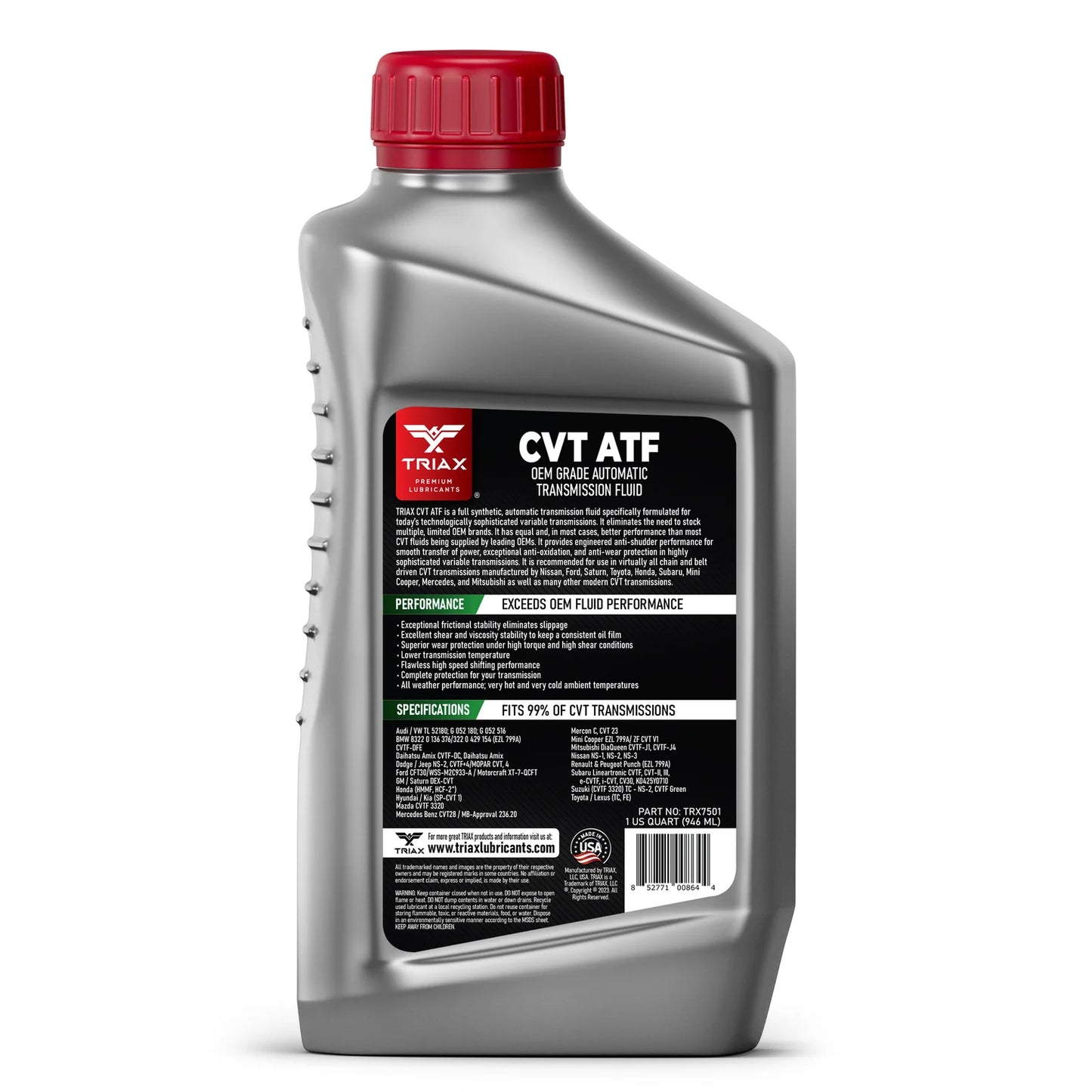 TRIAX Syntron CVT Full Sintetic Ulei CVT OEM Universal Nissan, Ford, BMW, Honda, Toyota