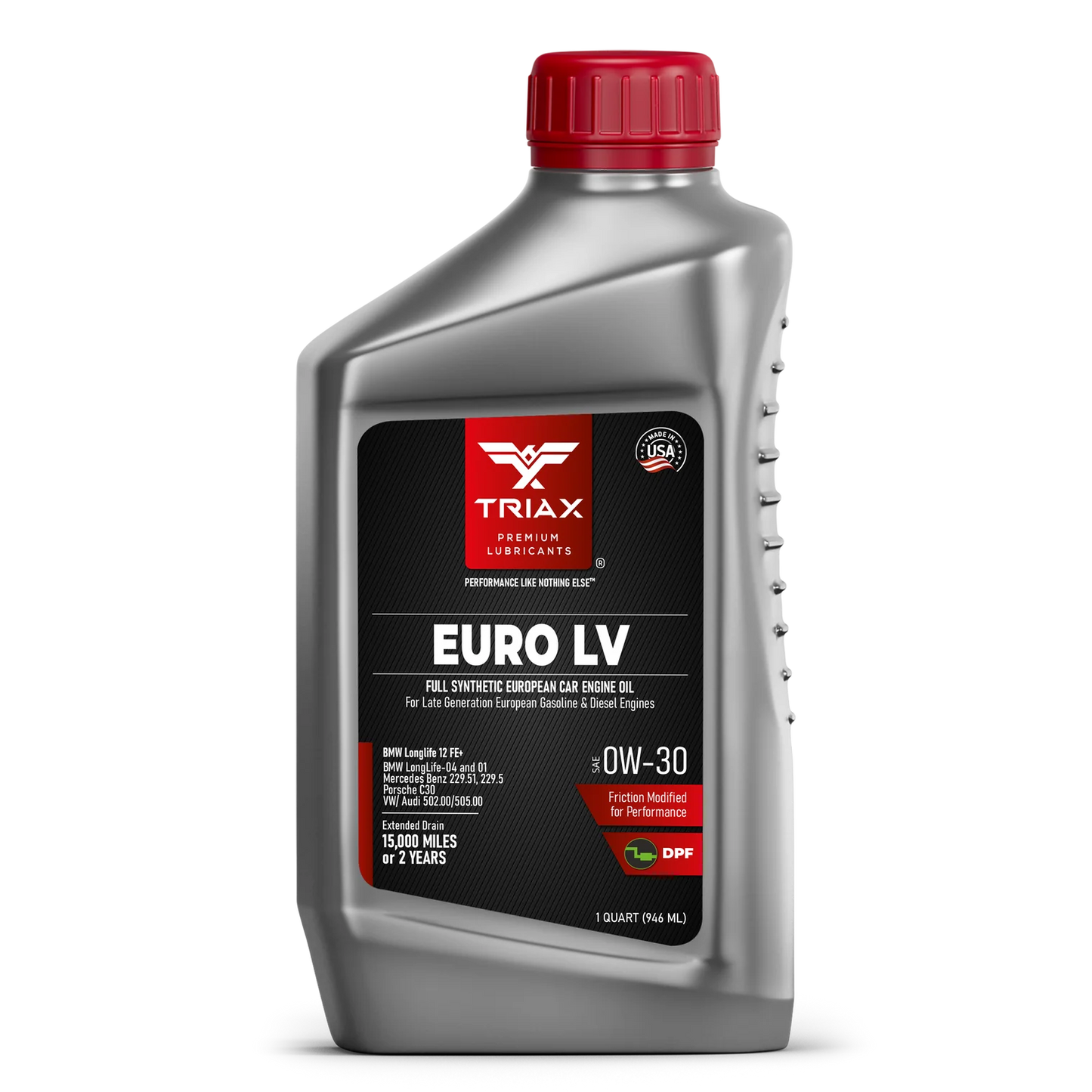 ULEI MOTOR TRIAX Euro Ultra LV 0W-30 Full sintetic / 946 ml