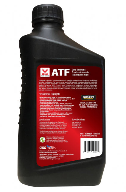 TRIAX ATF Multi-Functional Dexron III / Mercon