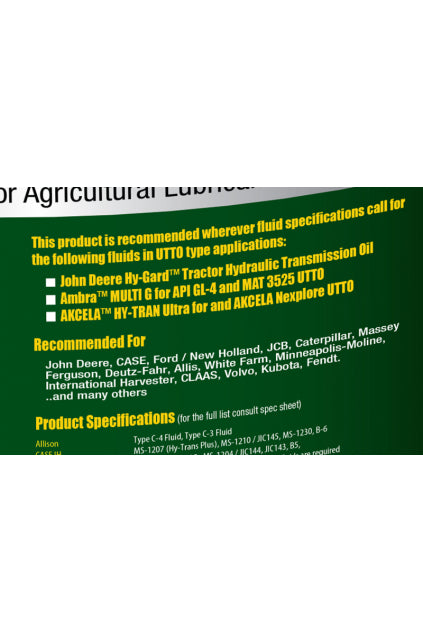 TRIAX Agra UTTO XL Ulei Hidraulic | Transmisie Semi Sintetic - Utilaje Agricole