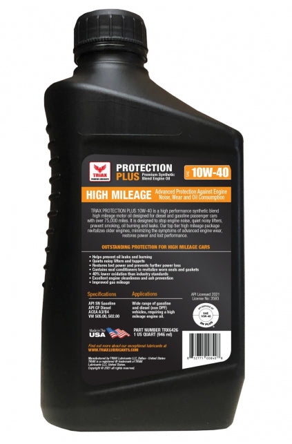 ULEI MOTOR TRIAX Protection Plus 10W-40 High Mileage