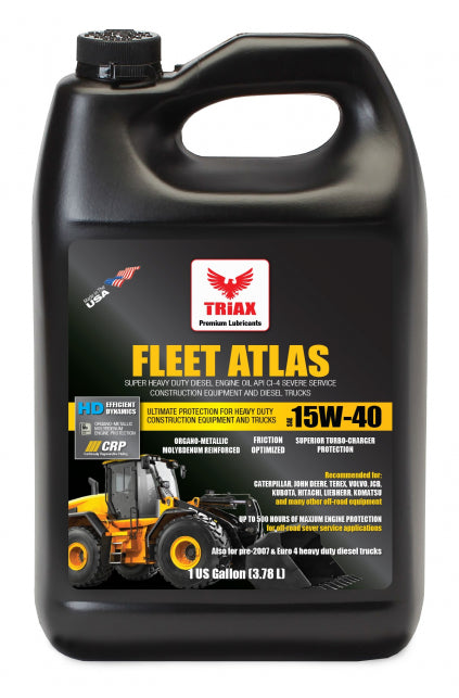 ULEI MOTOR TRIAX Fleet Atlas 15W-40 - Utilaje JCB, CAT, Komatsu, Volvo