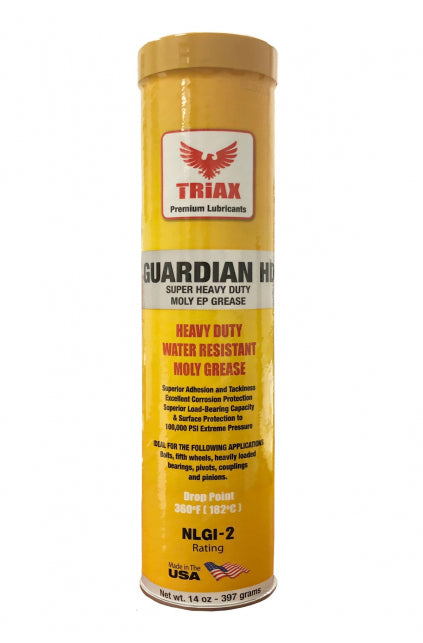 TRIAX Guardian GM 2 - Vaselina Heavy Duty Grafitata Moly Contine Molybden 3% | Bolturi | Pivoti | Cuplaje | - Pentru Utilaje