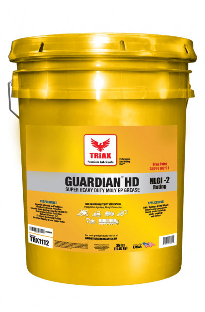 TRIAX Guardian GM 2 - Vaselina Heavy Duty Grafitata Moly Contine Molybden 3% | Bolturi | Pivoti | Cuplaje | - Pentru Utilaje