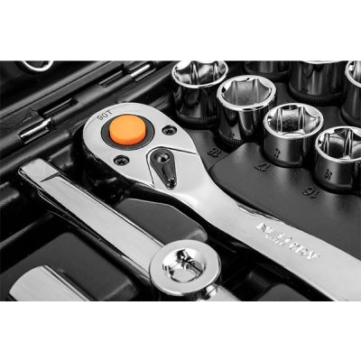 Trusa scule 1/4" si 1/2", 82 piese NEO TOOLS 10-058