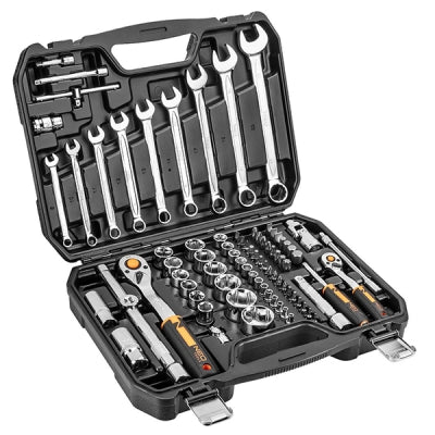 Trusa scule 1/4" si 1/2", 82 piese NEO TOOLS 10-058