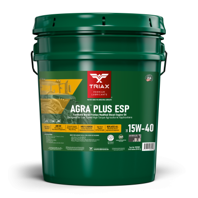 ULEI MOTOR TRIAX AGRA PLUS ESP 15W-40 Semi-Sintetic CK-4 .Pentru John Deere, Deutz, | CASE | Fend | CLAAS | New Holland