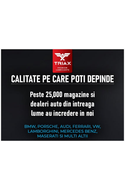 ULEI MOTOR TRIAX Euro VX 5W-40 Full Synthetic DPF | BMW LL-04 | MB 229.51