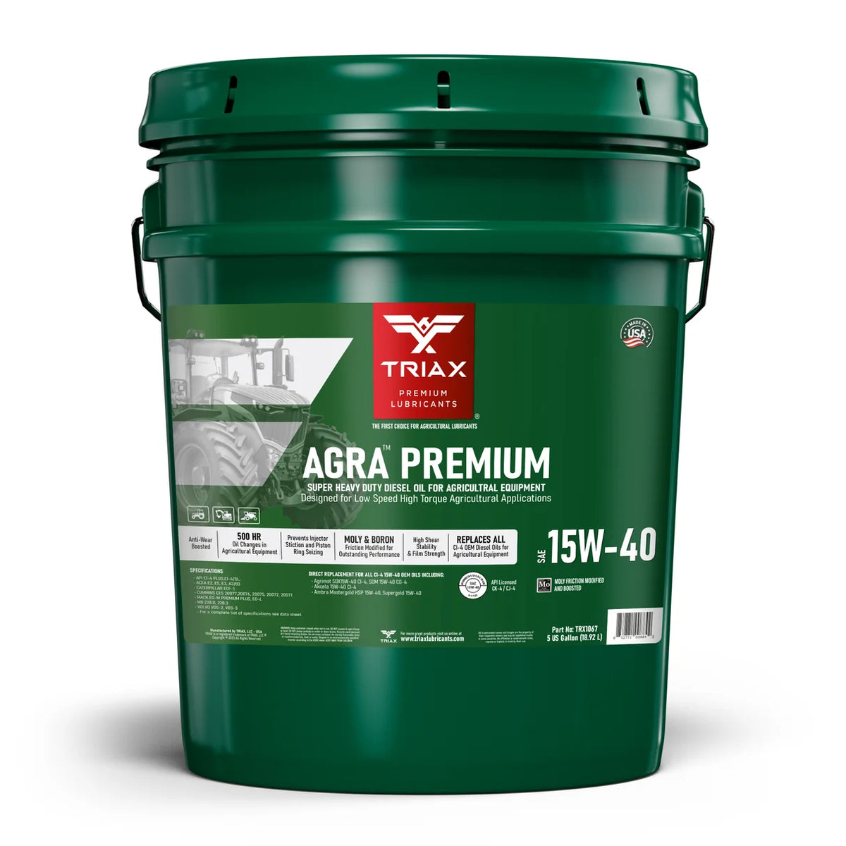 ULEI MOTOR TRIAX AGRA Premium SHD 15W-40 CI-4 Plus