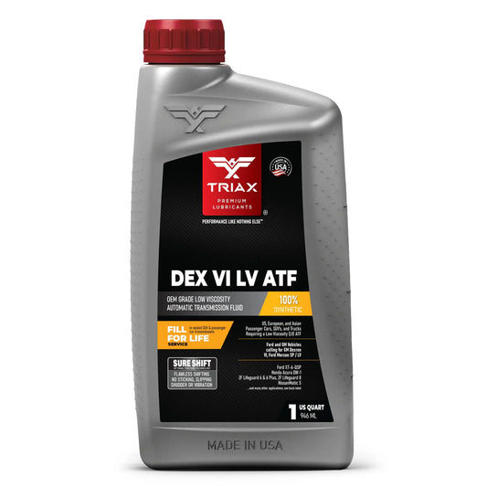 TRIAX TRANSYN DEX VI - ATF Full Synthetic Dexron VII BMW Audi VW 6HP, 5HP, 7HP | Ford Mercon & Mercon LV