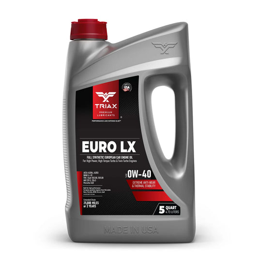 ULEI MOTOR TRIAX Euro LX 0W-40 Full Synthetic/ Benzina | BMW LL-01 | MB 229.5 / 4,73 lt