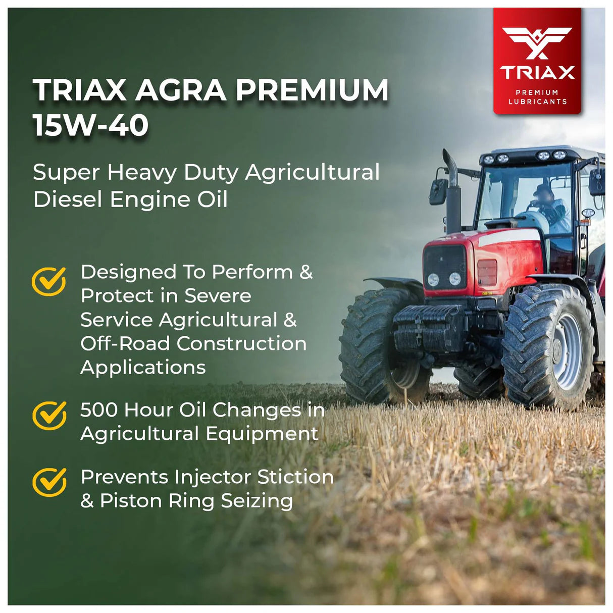ULEI MOTOR TRIAX AGRA Premium SHD 15W-40 CI-4 Plus