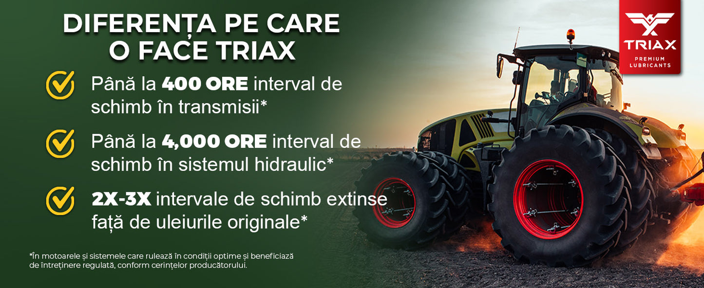 TRIAX Agra STOU 10W-30 Super Tractor (Transmisie, Hidraulic, Wet Brake)