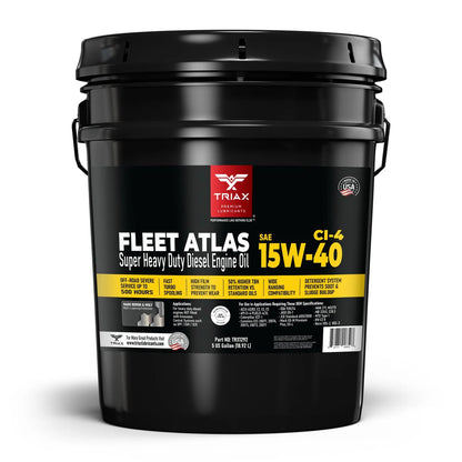 ULEI MOTOR TRIAX Fleet Atlas 15W-40 - Utilaje JCB, CAT, Komatsu, Volvo