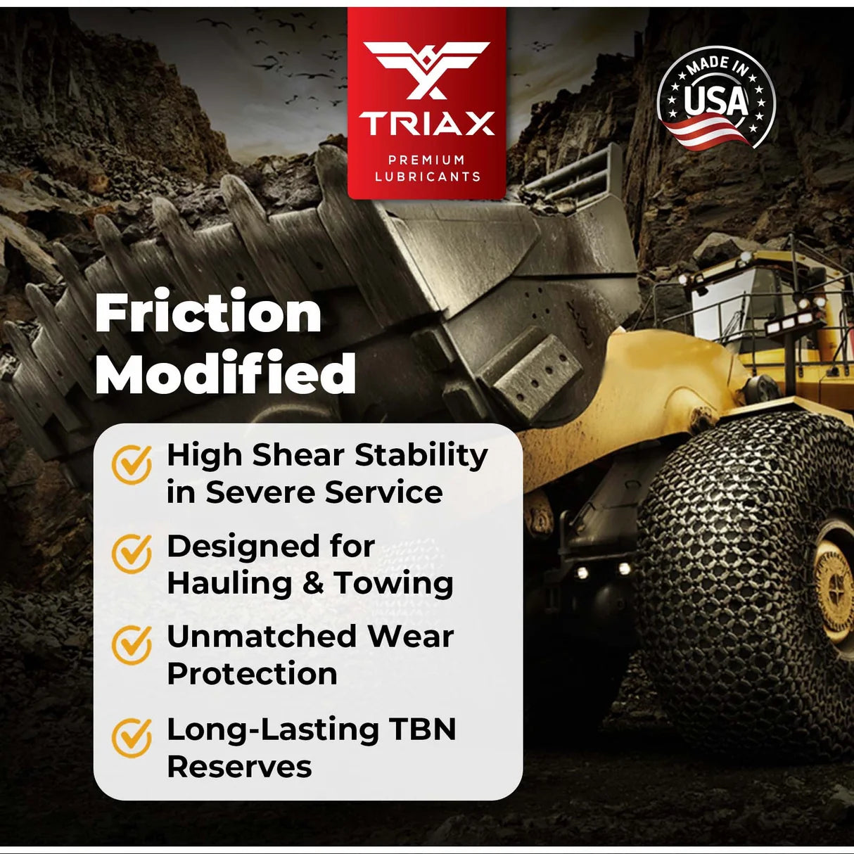 ULEI MOTOR TRIAX Fleet Atlas 15W-40 - Utilaje JCB, CAT, Komatsu, Volvo
