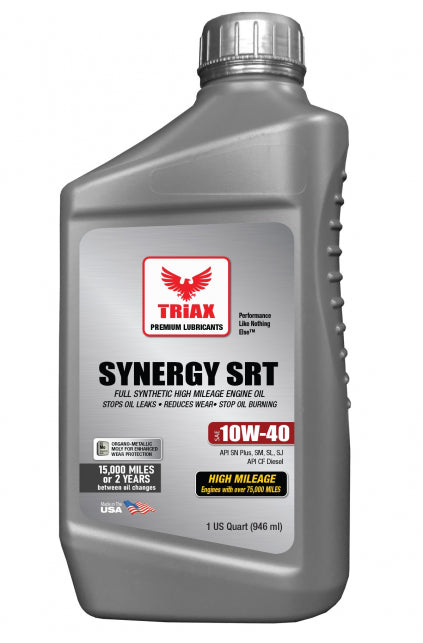 ULEI MOTOR TRIAX Synergy SRT 10W-40 Full Synthetic High Mileage ACEA A4/B4, API SN, VW 502.00 / 505.01
