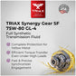 TRIAX Synergy Gear SF 75W-80 Full Sintetic - Ulei Cutie Manuala si Semi-Automate Camioane / 19 litri