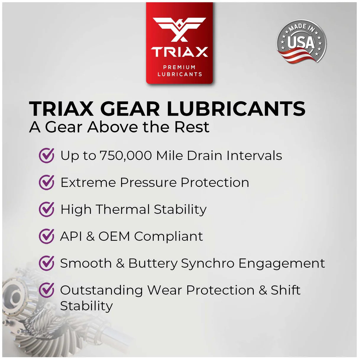 TRIAX Synergy Gear SF 75W-80 Full Sintetic - Ulei Cutie Manuala si Semi-Automate Camioane / 19 litri