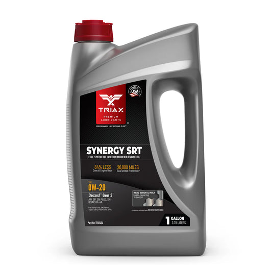 ULEI MOTOR TRIAX SYNERGY SRT 0W-20 Full Synthetic Dexos 1 Gen 2 | 24.000km | Moly Boosted & Friction Modified