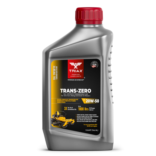 TRIAX TRANS ZERO 20W-50 - Ulei transmisii hidrostatice pentru masini tuns iarba Ulei transmisie hidrostatica pentru masini de tuns iarba 20W-50