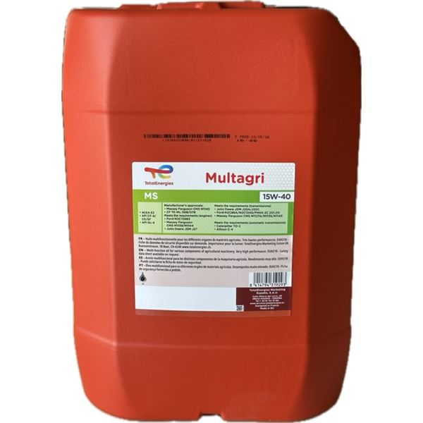 TotalEnergies  STOU MULTAGRI MS 15W-40 / 20 lt