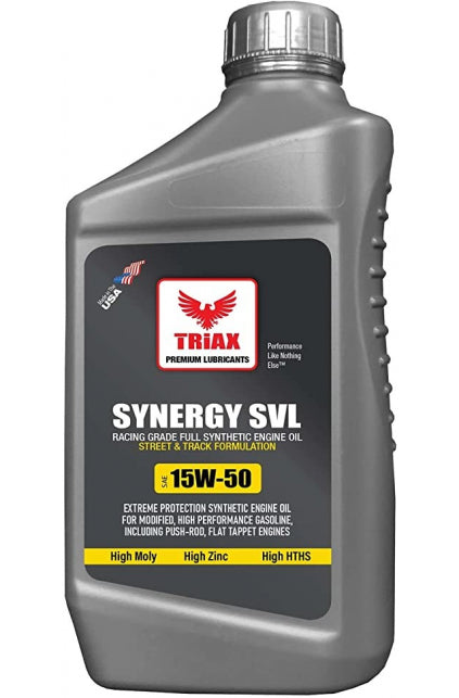 TRIAX SYNERGY SVL 15W-50 Full Sintetic Ulei de motor pentru racing si off-road