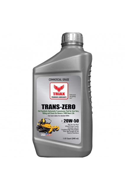 TRIAX TRANS ZERO 20W-50 - Ulei transmisii hidrostatice pentru masini tuns iarba Ulei transmisie hidrostatica pentru masini de tuns iarba 20W-50