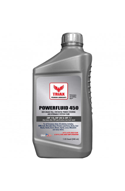 TRIAX Powerfluid 450 - Ulei de Servodirectie si sistem hidraulic CHF 11S, CHF 202 & CHF 7.1 TRIAX Powerfluid 450 CHF 11S, CHF 202 & CHF 7.1