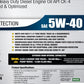 ULEI MOTOR TRIAX Fleet Supreme 5W-40 Full Synthetic - Heavy Duty Diesel | API CK-4 | VOLVO VDS-4.5 | MB 229.51