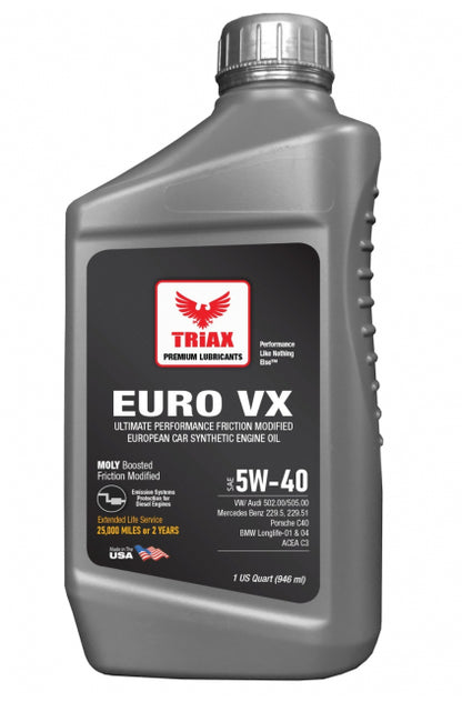 ULEI MOTOR TRIAX Euro VX 5W-40 Full Synthetic DPF | BMW LL-04 | MB 229.51